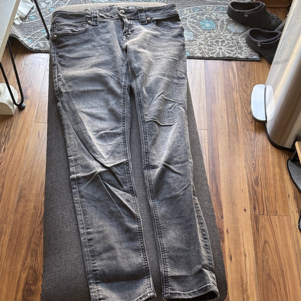 Miss Me Women's Gray Skinny Jeans